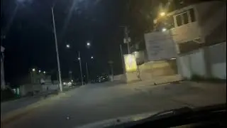 Recorrido NOCTURNO Av Arterial 7 de #ciudadojeda