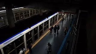 Estação Tucuruvi - Metrô de SP  Linha 1 Azul Movimento das Portas de Plataforma Parte II