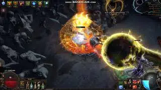 [POE 3.6 SSC] flame surge - uber elder deathless