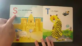 First alphabet book 📖 Let&rsquo;s learn  alphabet with us#
