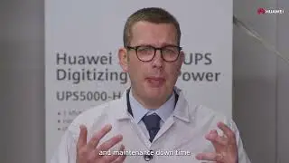 Huawei UPS5000-H & SmartLi3.0 - Easy Maintenance for Data Centers