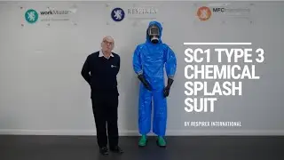Respirex SC1 Chemical Splash Suit Presentation