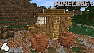 Building a Mine #4 Custom Cart designs : Minecraft 1.14 Survival Let's Play
