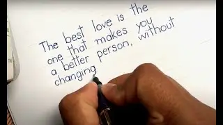 Good and neat Simple English Handwriting | Non cursive English Handwriting