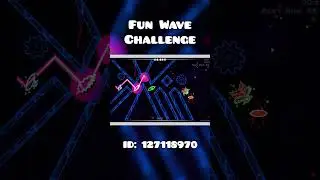 Fun, Satisfying GD Geometry Dash Wave Challenge #geometrydash #gd #gdlevels #gddemon