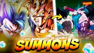 No puedo Creer esto... mas Summons a las Fusiones del 6to aniversario | Dragon Ball Legends