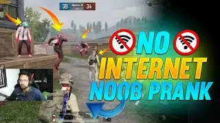 No Internet Noob Prank | Meetup Gone Wrong | PUBG MOBILE