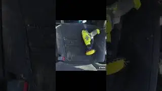 Gross Seat Cleaing Detailing ASMR |  The Digital Detailer #asmrshorts  #cardetailingasmr #detailing