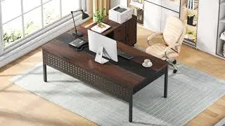 Tribesigns L-Shaped Desk, 71