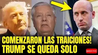 TRUMP SE QUEDA SOLO! SUS ALIADOS COMIENZAN A TRAICIONARLO EN PÚBLICO