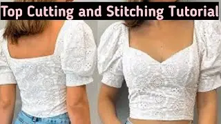 Top Cutting And Stitching Full Tutorial | Stitching Game With Jyoti
