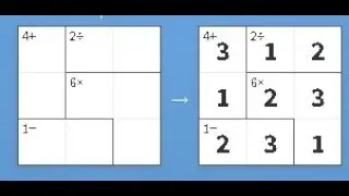 R&egrave;gle du jeu Calcudoku