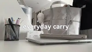 What's In My EDC Bag?｜Everday School Bag Update 2025 [Crossbody Bag]