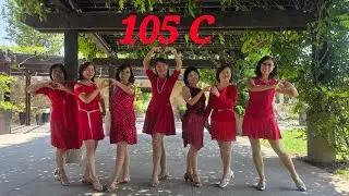 105 C Line Dance/High Beginner/Choreo: Soo (USA)Aug 2025