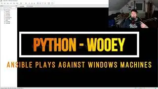 Python - Wooey - Ansible plays against windows machines