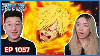 SANJI VS QUEEN | One Piece Episode 1057 Couples Reaction & Discussion