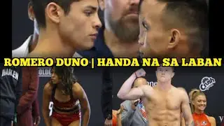 ROMERO DUNO VS RYAN GARCIA | UNDERCARD UPDATE WEIGH IN AND FACE OFF