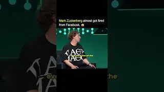 Mark Zuckerberg almost got fired from Facebook #facebook #youtubeshorts #interview  #ytshorts