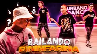 TULI ACOSTA LE ENSEÑA A BAILAR PININFARINA A LOS CHANGOS