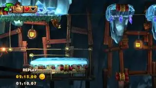 DKC Tropical Freeze: 6-A Dynamite Dash - 1:45.30 (Shiny Gold)