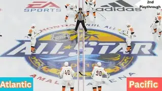 NHL 19 ( 2nd Playthrough) Atlantic All-Stars vs Pacific All-Stars