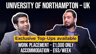 University of Northampton in the UK: Affordable Tuition, Scholarships, & Work Placements