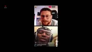 Behzinga (Ethan) Joins KSI's Live and gets hyper