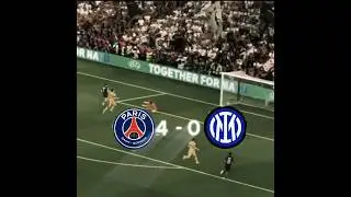 PSG Vs INTER Highlights #psgvsinter #edit #championsleaguefinal #reaction