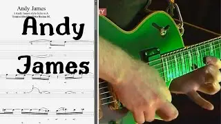 Andy James - INSANE use of TAPPING, ARPEGGIOS & hammer-ons from nowhere