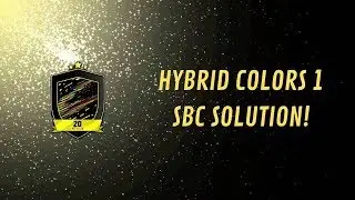 HYBRID COLORS 1 SBC SOLUTION!- FUT 20 Pacybits Pack Opener & Draft