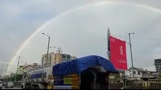 Beautiful Rainbow 🌈 in Pune |TRB vlog