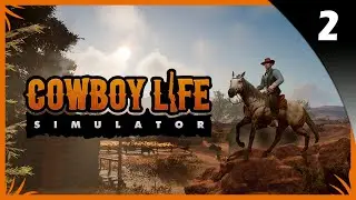 COWBOY LIFE SIMULATOR (EA) Gameplay Espa&ntilde;ol - CONOCIENDO A LOS VECINOS #2