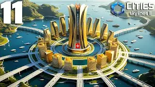 WE SPENT $10 MILLION DOLLARS ON BEST EDUCATION HUB 😍| CITIES SKYLINE 2!
