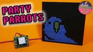 Animating Party Parrots with CircuitPython