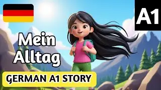 LEARN GERMAN | Easy German A1 Story | mein Alltag (My Daily Life)