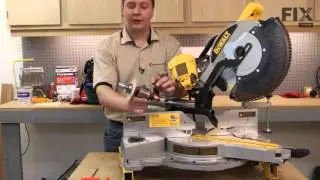 DeWALT Miter Saw Repair &ndash; How to replace the Armature and Fan