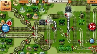 Train Track Maze 2 Long Train - Train Game - Android Gameplay #93