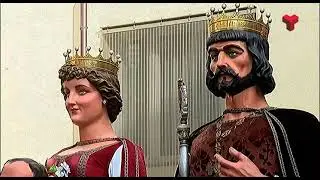 Festa Major de Terrassa 2022: Rebuda als Gegants Nicolas i Christine #festamajordeterrassa2022