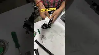 HP Laserjet 136 Series Printing Paper Jam Problem#macnitesh#keyboardtricks#2025short