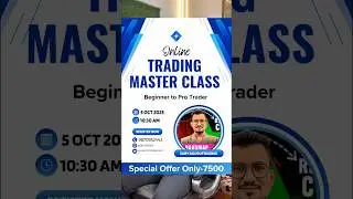Online Trading Masterclass 😱😱#stocktrading #trading #trader #Masterclass #shorts #course
