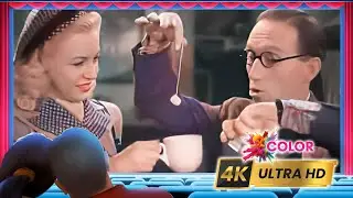 📽️ Miss London Ltd - 1943 - Arthur Askey, Evelyn Dall - Full COLOR Movie, AI Enhanced, 4k ULTRA HD