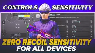 PUBG MOBILE SENSITIVITY SETTINGS 2026 🔥 BGMI BEST SENSITIVITY SETTING | ZERO RECOIL 4.2 UPDATE CODE✅