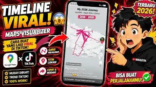 How to Make the Viral TikTok Google Maps Timeline Visualizer in 2026