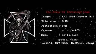 f.k.e[7] - A-Z_iPod_Video_Converter_4.54.Keygen.void.tPORt