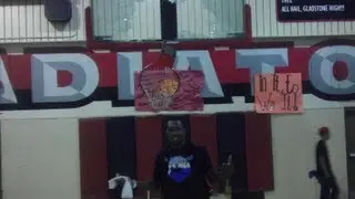 Airdogg SHATTERS Backboard off a Lob!  INSAAANE!!!