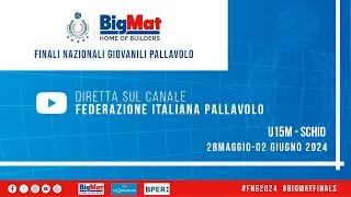 🔴BIGMAT FINALI NAZIONALI GIOVANILI U15M: n°gara 435 - ROOMY LUBE vs HOKKAIDO PALL. BOLOGNA