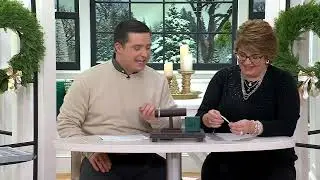 JAI Sterling Silver Global Carved 5.3mm Station Bracelet on QVC