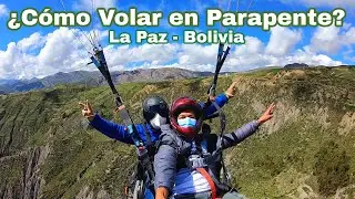 VOLAMOS por PRIMERA VEZ en PARAPENTE La Paz - BOLIVIA // Magner SMCM