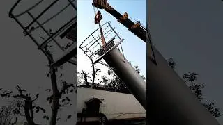 boiler chimney welding work