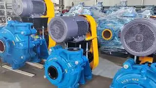 Rubber lined slurry pump